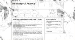 Desktop Screenshot of instrumentalanalysis.net